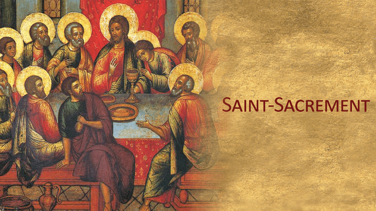 Saint Sacrement Corpus Domini